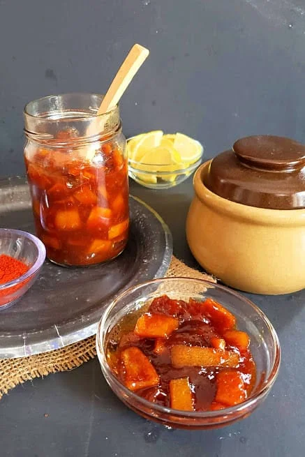 Sweet lemon pickle