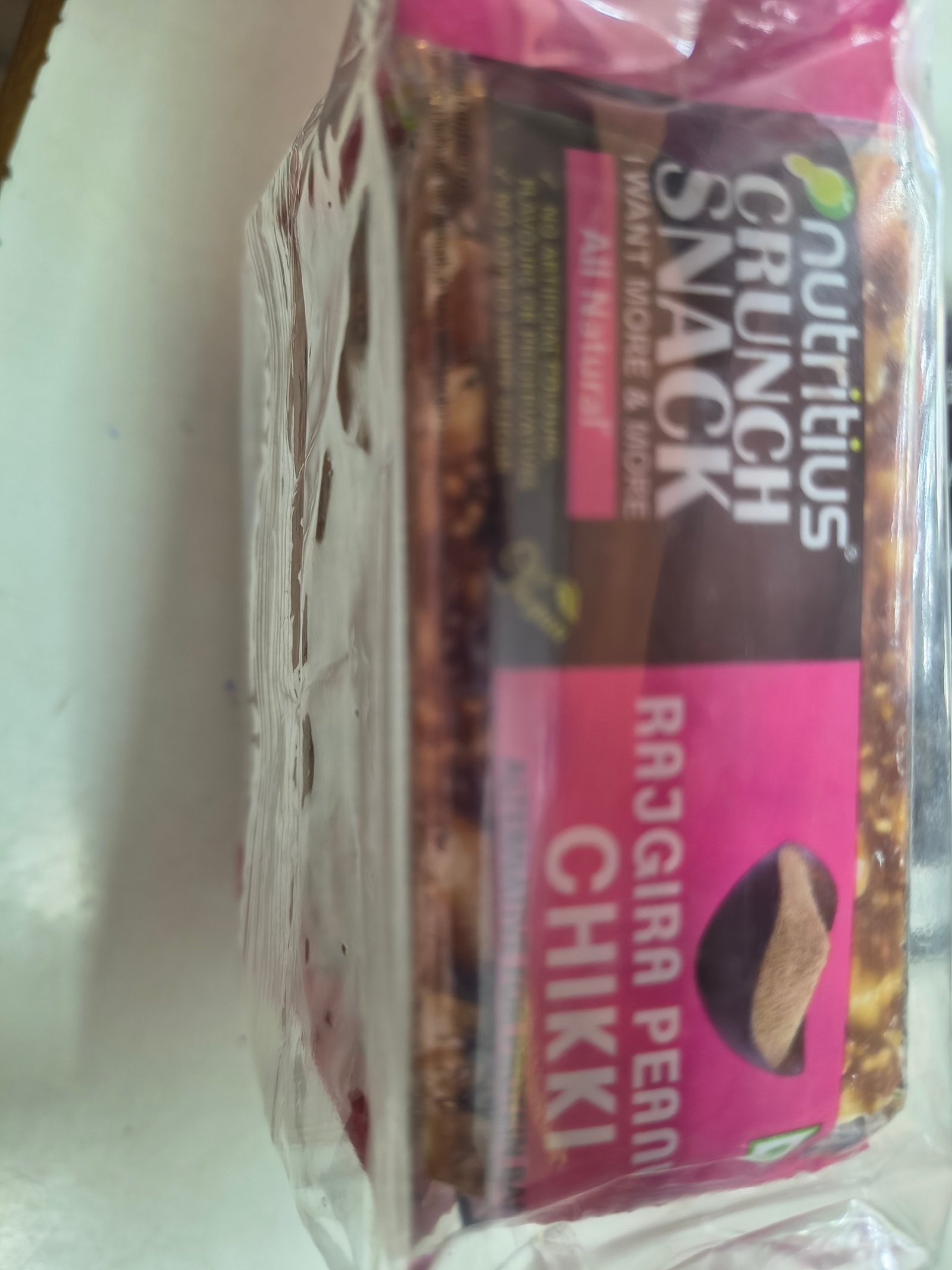 Peanut rajgiri chikki